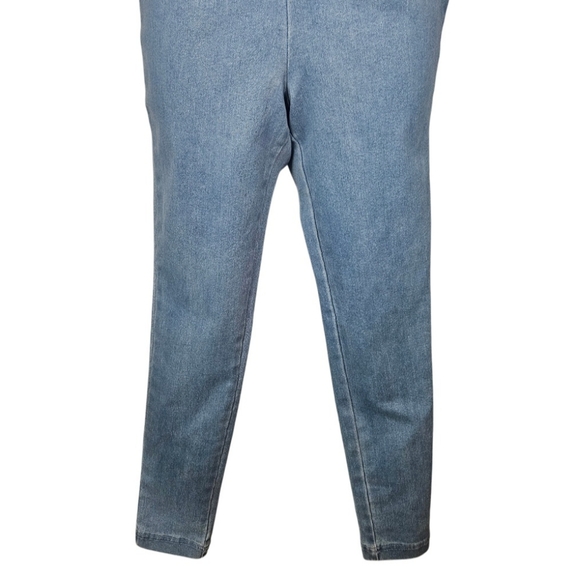 Highway Jeans Spaghetti Strap Jumpsuit Size Small Sleeveless Stretch Blue Denim - Picture 4 of 16